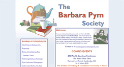 Desktop Screenshot of barbara-pym.org